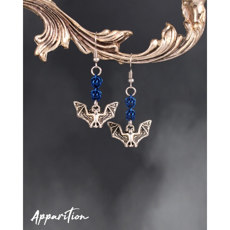 Apparition Atelier Fruit Bat Chainmaille Earrings (pair)