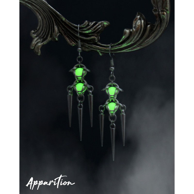 Apparition Atelier Possessed Chainmaille Earrings (pair)