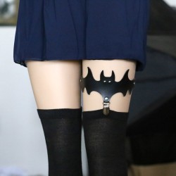 PU Leather Bat Garter (Single)