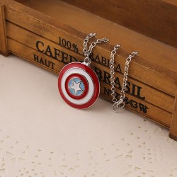 Captain America Shield Necklace