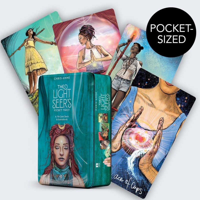 The Light Seer's Pocket Tarot: 78-Card Deck & Guidebook