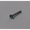 Nose Stud - Stainless Steel - Rhinestone (single)