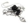 Alchemy Gothic P700 Bacchanal Rose, Fine English Pewter Pendant