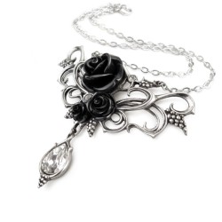 Alchemy Gothic P700 Bacchanal Rose, Fine English Pewter Pendant