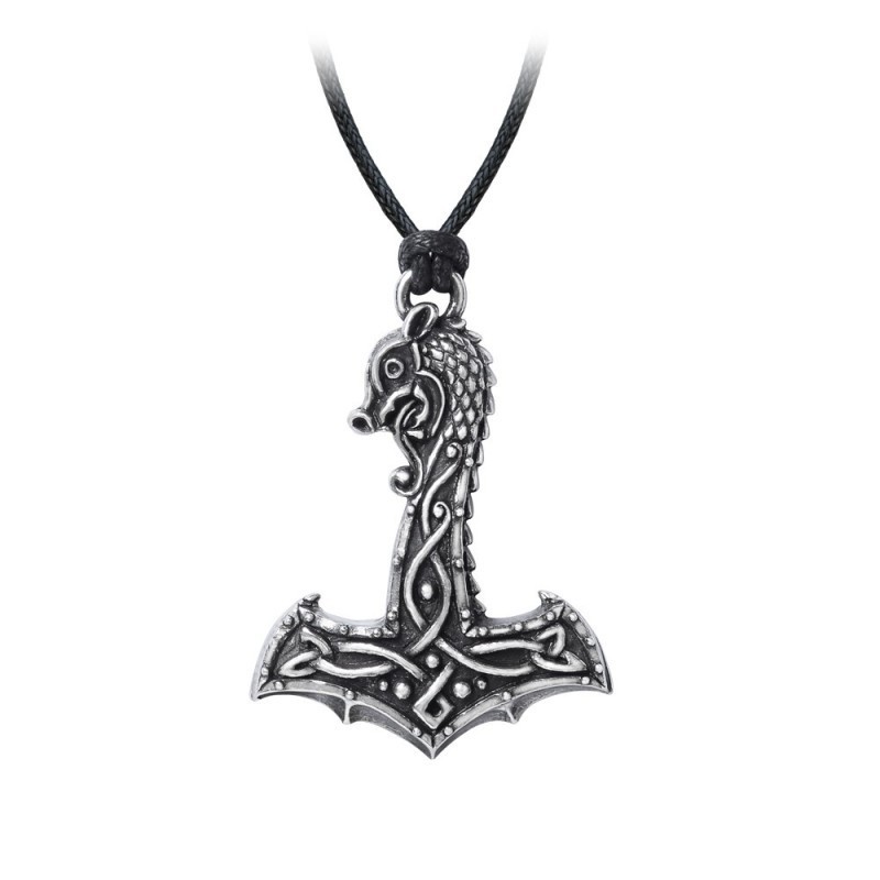 Alchemy Gothic P910 Drakkar Hammer -- Viking longship dragon head