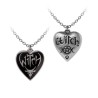 New Release! Alchemy Gothic P996 Witch -- Fine English Pewter necklace