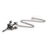 New Release! Alchemy Gothic P998 Deadly Trident -- Fine English Pewter necklace