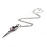 New Release! Alchemy Gothic P999 Lunacorn Wand -- Fine English Pewter necklace