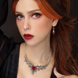 New Release! Alchemy Gothic P1001 Elizabethan -- Fine English Pewter necklace