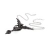 New Release! Alchemy Gothic P1003 Evil-Ution -- Fine English Pewter necklace