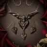 New Release! Alchemy Gothic P1003 Evil-Ution -- Fine English Pewter necklace