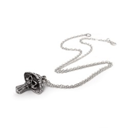 New Release! Alchemy Gothic P1004 Death Cap -- Fine English Pewter necklace
