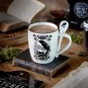 New Release! Alchemy Gothic ALMUG25 Poe's Raven: Mug and Spoon Set