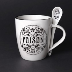 New Release! Alchemy Gothic ALMUG26 Poison: Mug and Spoon Set