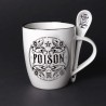 New Release! Alchemy Gothic ALMUG26 Poison: Mug and Spoon Set