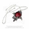 Alchemy Gothic P447 Blood Moon pewter pendant necklace