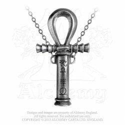 Alchemy Gothic P221 Ahkh Of The Dead pendant necklace