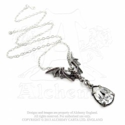 Alchemy Gothic P600 La Nuit pewter necklace