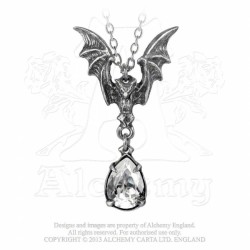 Alchemy Gothic P600 La Nuit pewter necklace
