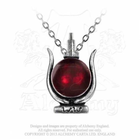 Alchemy Gothic P233 Cult of Aset pendant necklace