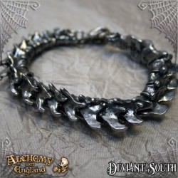 Alchemy Gothic A29 Vertebrae unisex bracelet