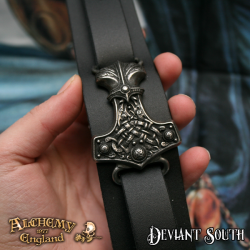 Alchemy Gothic A98 Thunderhammer Leather Wriststrap