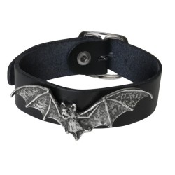 Alchemy Gothic A111 Desmodus leather wristband