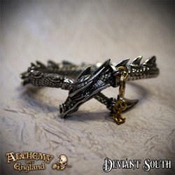 Alchemy Gothic A124 Dragon's Lure Bangle