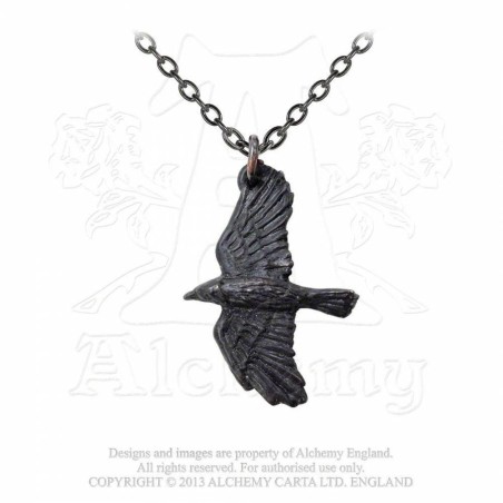 Alchemy Gothic P697 Ravenine necklace