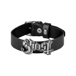 Alchemy Gothic HRWL457 Ghost leather wrist strap