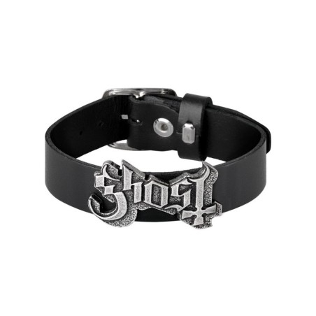 Alchemy Gothic HRWL457 Ghost leather wrist strap