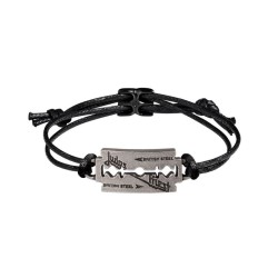 Alchemy Gothic HRWL463 Judas Priest: Razorblade Corded Wrist Strap