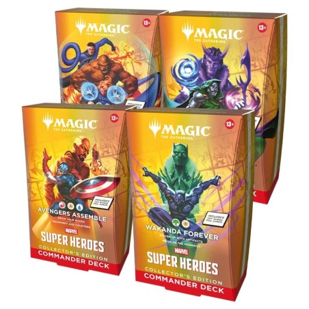 New Release! MTG Marvel Superheroes: Collector Commander