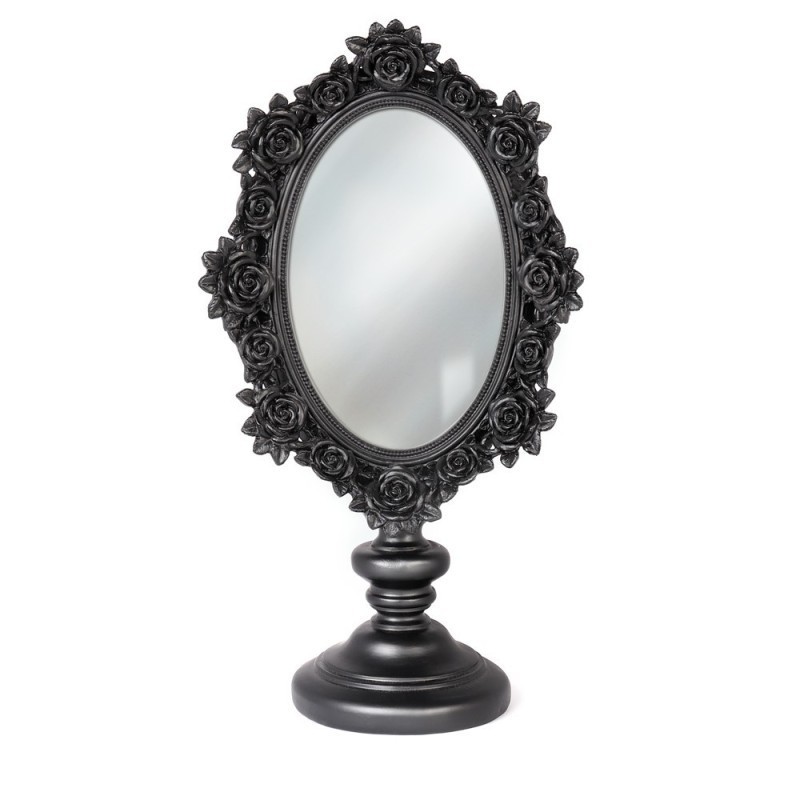 Gothic Elegance: Alchemy Gothic SA20 Black Rose Mirror